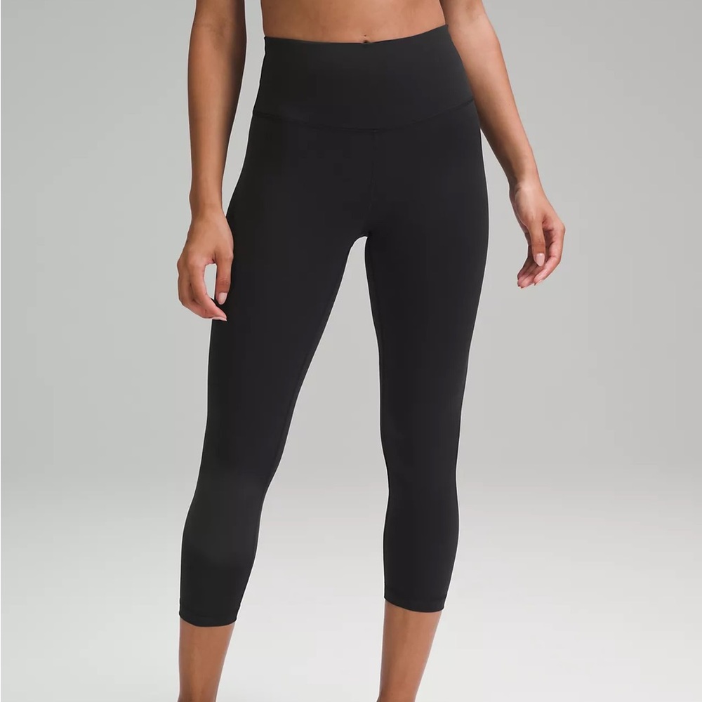Lululemon | Wunder Train High Rise Crop, Black, 10